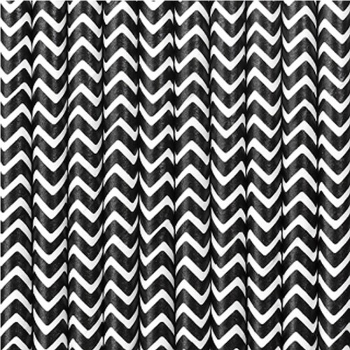 Palhinhas Chevron Preto